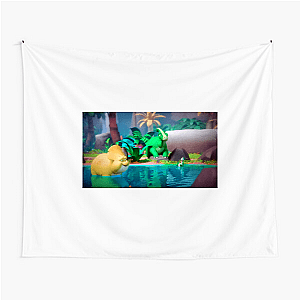 Bad Dinosaurs Roaring onto Your TV Tee Bad Dinosaurs Tapestries