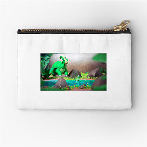 Bad Dinosaurs Funny and Wild Animated Series Bad Dinosaurs Zipper Pouches