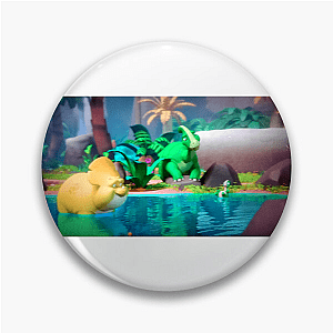 Bad Dinosaurs Roaring onto Your TV Tee Bad Dinosaurs Pins