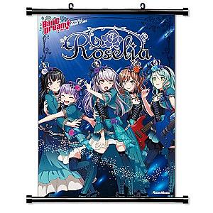 Pastel Palettes Bang Dream Girls Band Party Anime Fabric Wall Scroll Poster 32x46 Inches