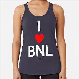 I Heart Barenaked Ladies But I Do Miss Steve - Light Text Racerback Tank Top