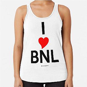 I Heart Barenaked Ladies (But I Do Miss Steve) - Dark Text Racer Back Tank Top