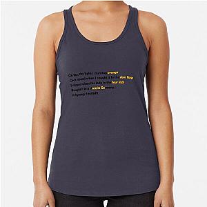 Barenaked Ladies - Orange Racerback Tank Top