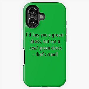 Barenaked Ladies Million Dollars Green Dress Lyric iPhone Tough Case