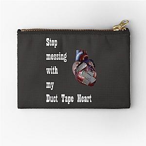 Barenaked Ladies Duct Tape Heart Zipper Pouch