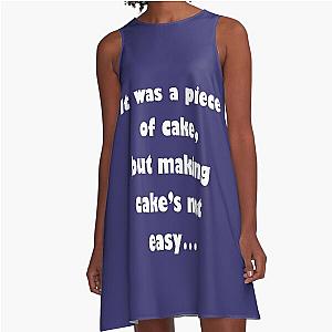 Barenaked Ladies - Piece of Cake A-Line Dress