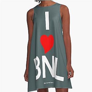 I Heart Barenaked Ladies (But I Do Miss Steve) - Light Text A Line Dress