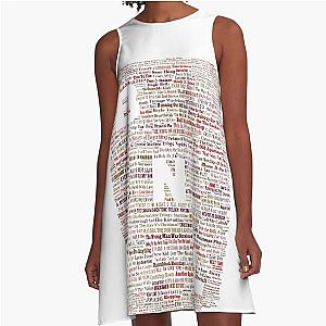 Barenaked Ladies - All the songs A-Line Dress