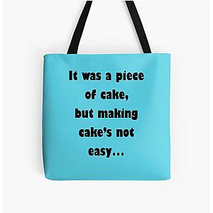 Barenaked Ladies Piece Of Cake All Over Print Tote Bag