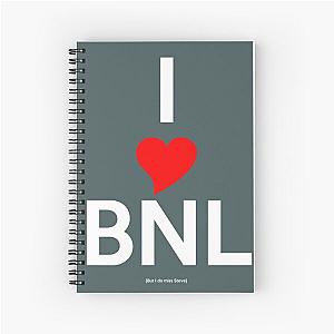I heart Barenaked Ladies - Light Text Spiral Notebook