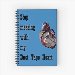 Barenaked Ladies - Duct Tape Heart Spiral Notebook