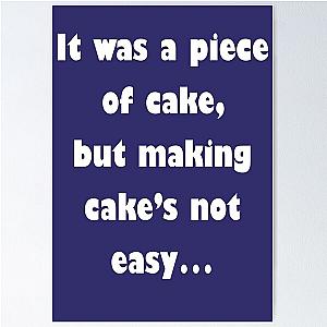 Barenaked Ladies - Piece Of Cake Poster