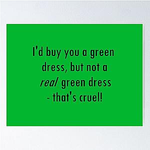 Barenaked Ladies - Million Dollars - Green Dress Poster