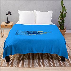 Barenaked Ladies Orange Throw Blanket