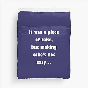 Barenaked Ladies Piece Of Cake Duvet Cover