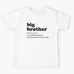 Big Brother Kids T-Shirt Fun Sibling Tee