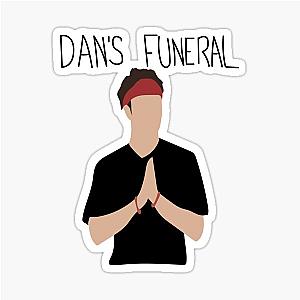Dan's Funeral Sticker