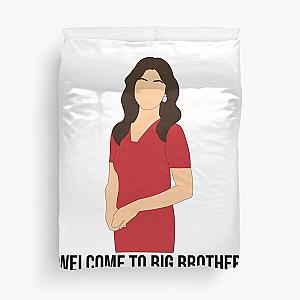 Big Brother TV Show Julie Chen Welcome to Big Brother Duvet Cover