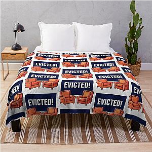 Big Brother TV Show Evicted Throw Blanket