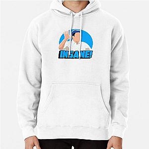 Dinis from Big Brother Canada with a raised hand yells out insane Hoodie