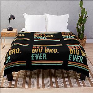 Best Big Brother Ever for Boys Throw Blanket