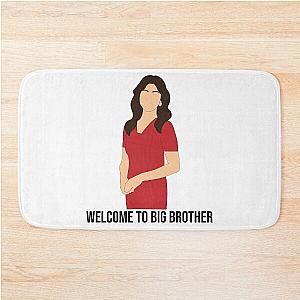 Big Brother TV Show Julie Chen Welcome To Big Brother Bath Mat