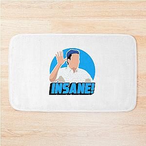 Dinis from Big Brother Canada with a raised hand yells out insane Bath Mat
