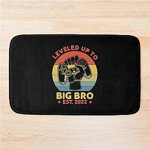 Leveled Up To Big Brother EST 2022: Big Brother Gift New Siblings Bath Mat