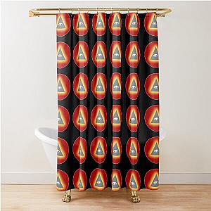Big Brother is watching you shower curtain
