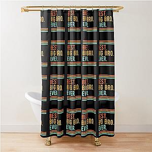 Best Brother for Boys Shower Curtain