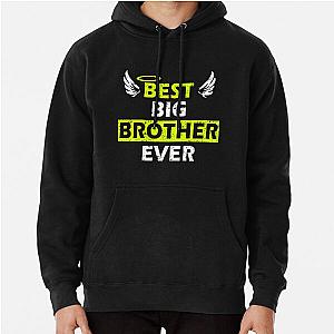 Best Big Brother Ever Hoodie with Wings Pullover