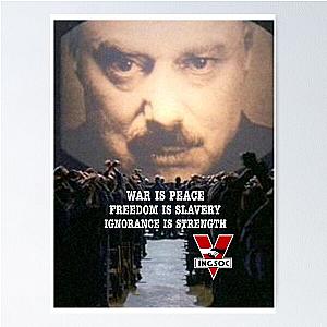 1984 - Big Brother War is Peace Poster