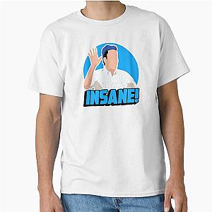 Dinis from Big Brother Canada with a raised hand yells out Classic T-Shirt