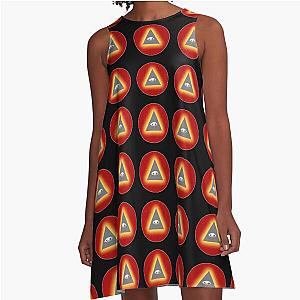 Big Brother Is Watching You A Line Dress