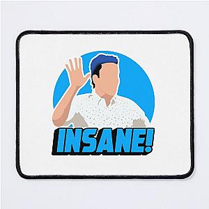 Dinis from Big Brother Canada with raised hand yells out insane Mouse Pad