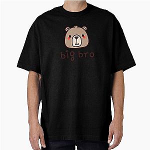 Big Brother Bear - Cute Gift For Big Brothers Oversized T-Shirt