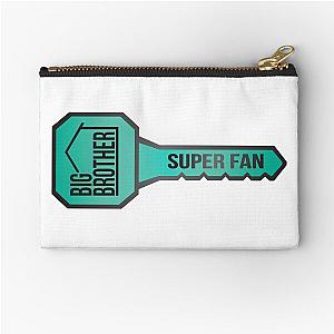 Big Brother Houseguest Key Green Super Fan Zipper Pouch