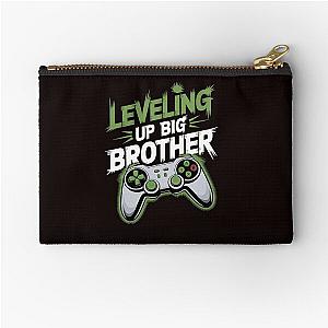 Leveling Up Big Brother Zipper Pouch