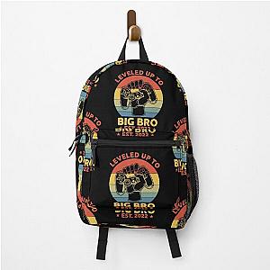 Leveled Up To Big Brother EST 2022: Big Brother Gift New Brother Siblings Backpack