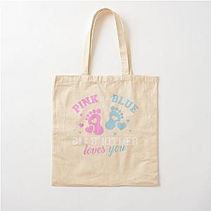 Gender Reveal Big Brother Cotton Tote Bag