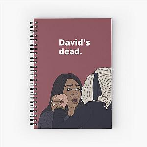 David's Dead Tiffany Pollard Celebrity Big Brother Spiral Notebook