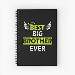 Best Big Brother Ever Perfect Gift Design Spiral Notebook