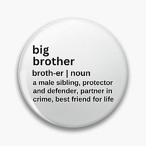 Big Brother Definition Big Brother Gift for Brother Birthday Funny Partners in Crime Pin