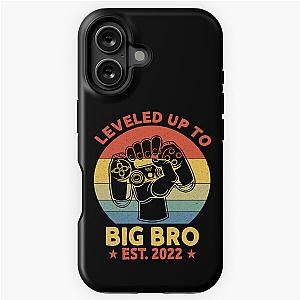 Leveled Up To Big Brother EST 2022: Big Brother Gift New Brother Siblings iPhone Case