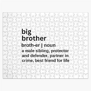 Big Brother Big Brother Definition Partners in Crime Jigsaw Puzzle