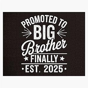 Promoted To Big Brother 2025 Baby Announcement Puzzle