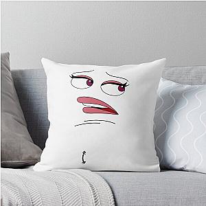 Big Mouth Jay's Throw Pillow