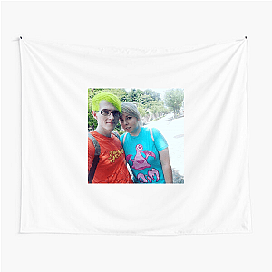 Bijuu Mike Quirky and Enthusiastic Vibe Bijuu Mike Tapestries
