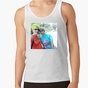 Bijuu Mike Quirky and Enthusiastic Vibe Bijuu Mike Tank Tops
