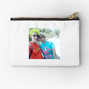 Bijuu Mike Quirky and Enthusiastic Vibe Bijuu Mike Zipper Pouches